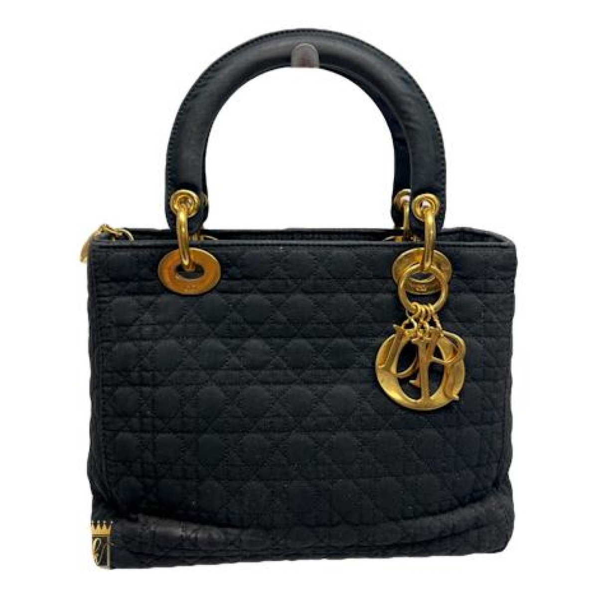 Lady Dior cloth handbag