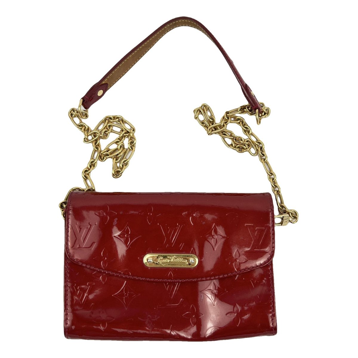 Bel Air patent leather crossbody bag