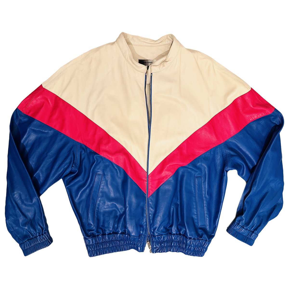 Sao leather biker jacket
