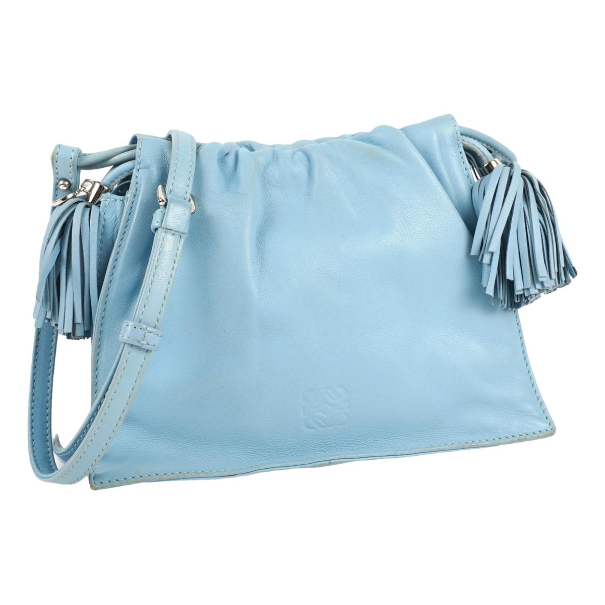 Flamenco leather handbag