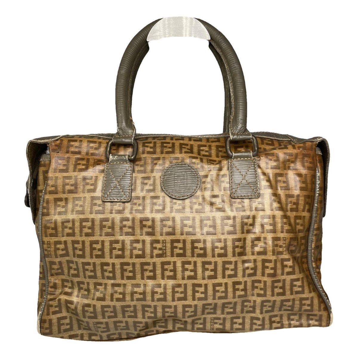 Baguette patent leather handbag