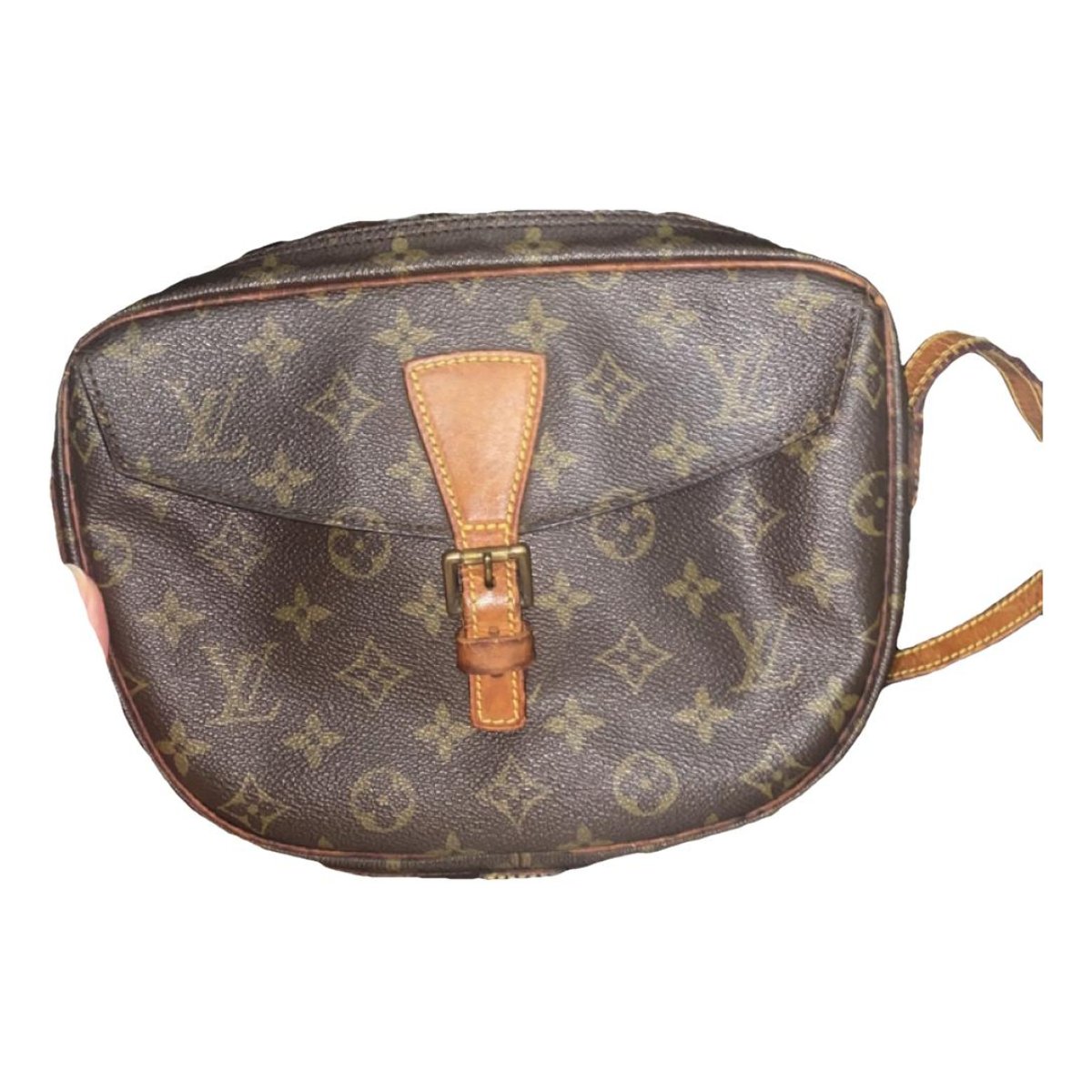 Jeune fille leather crossbody bag