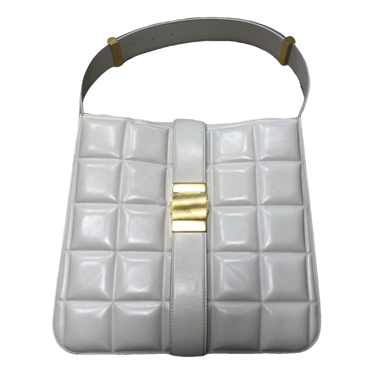 Marie Padded leather handbag