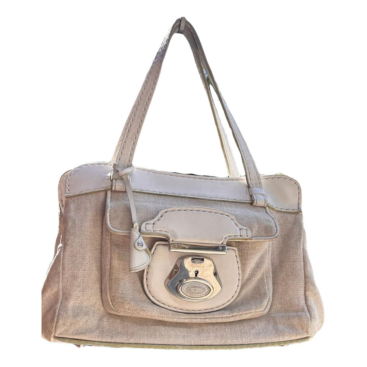 Shopping Media linen handbag