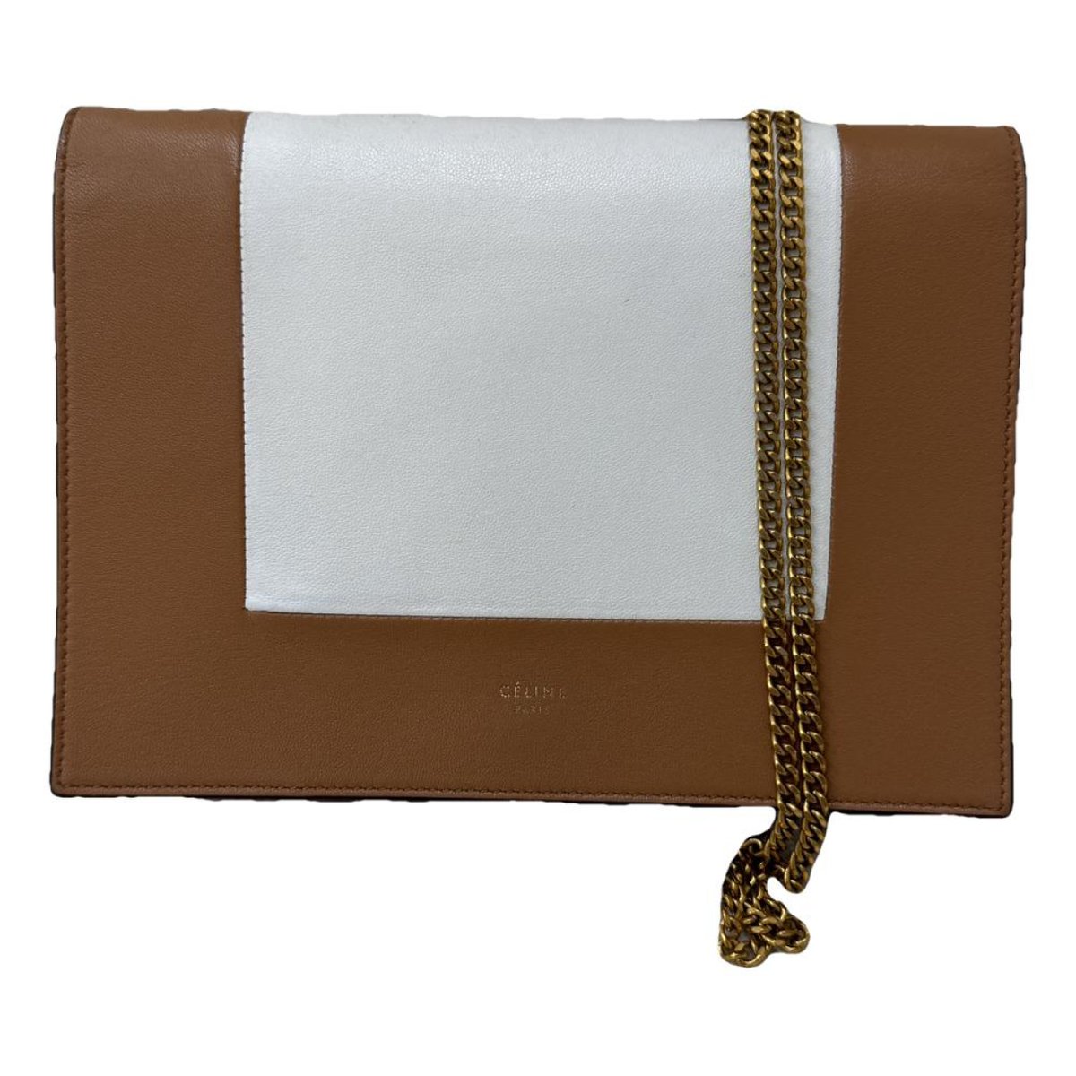 Frame leather crossbody bag