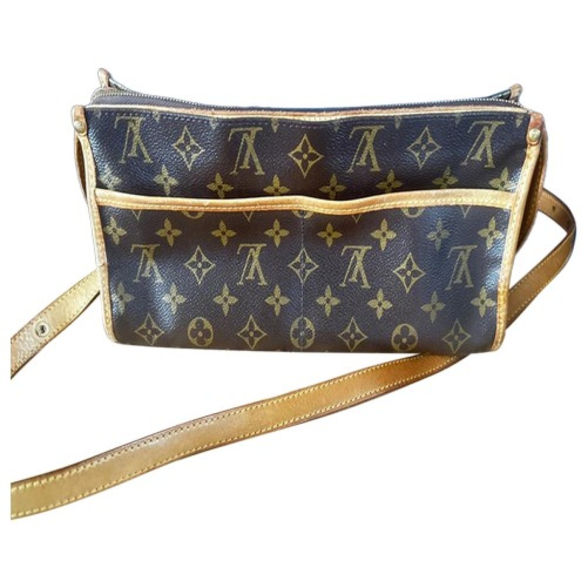 Popincourt leather crossbody bag
