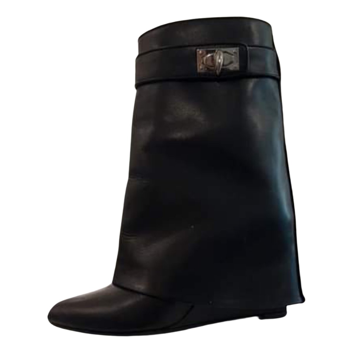 Shark leather ankle boots