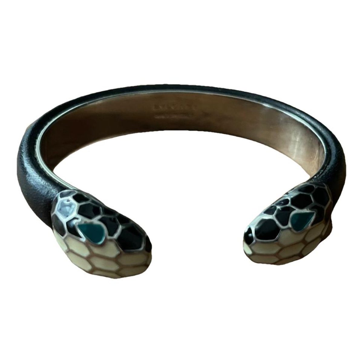 Serpenti leather bracelet