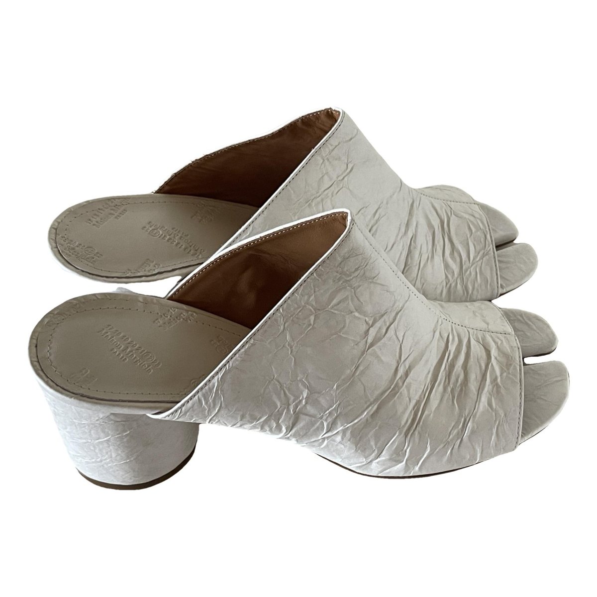 Tabi leather sandal