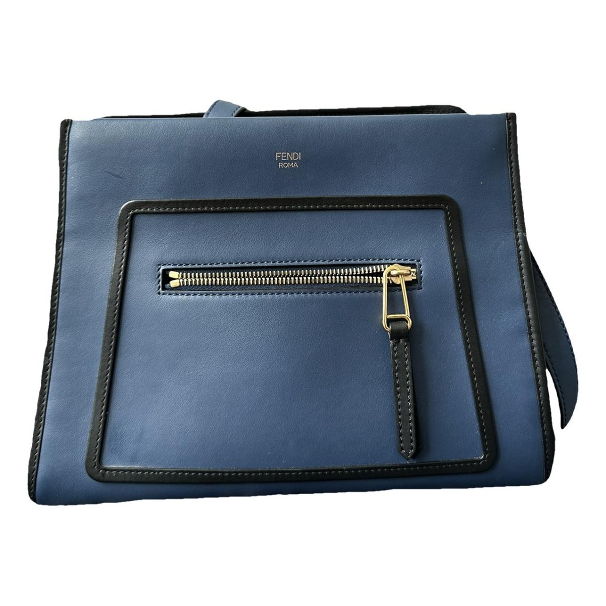 Runaway leather handbag