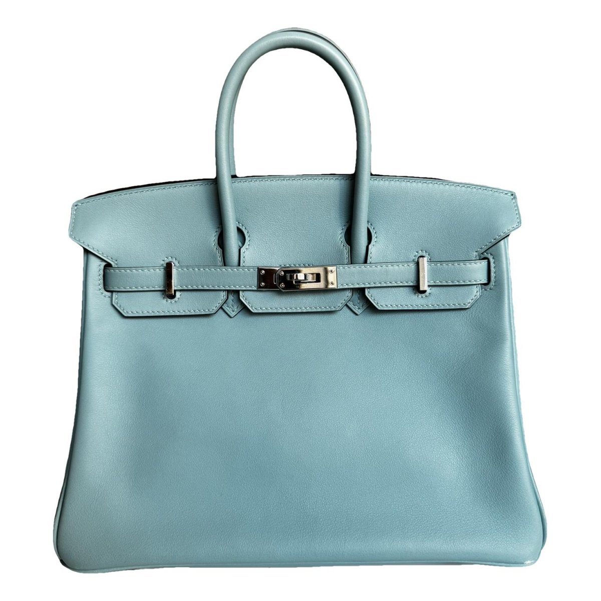 Birkin 25 leather handbag