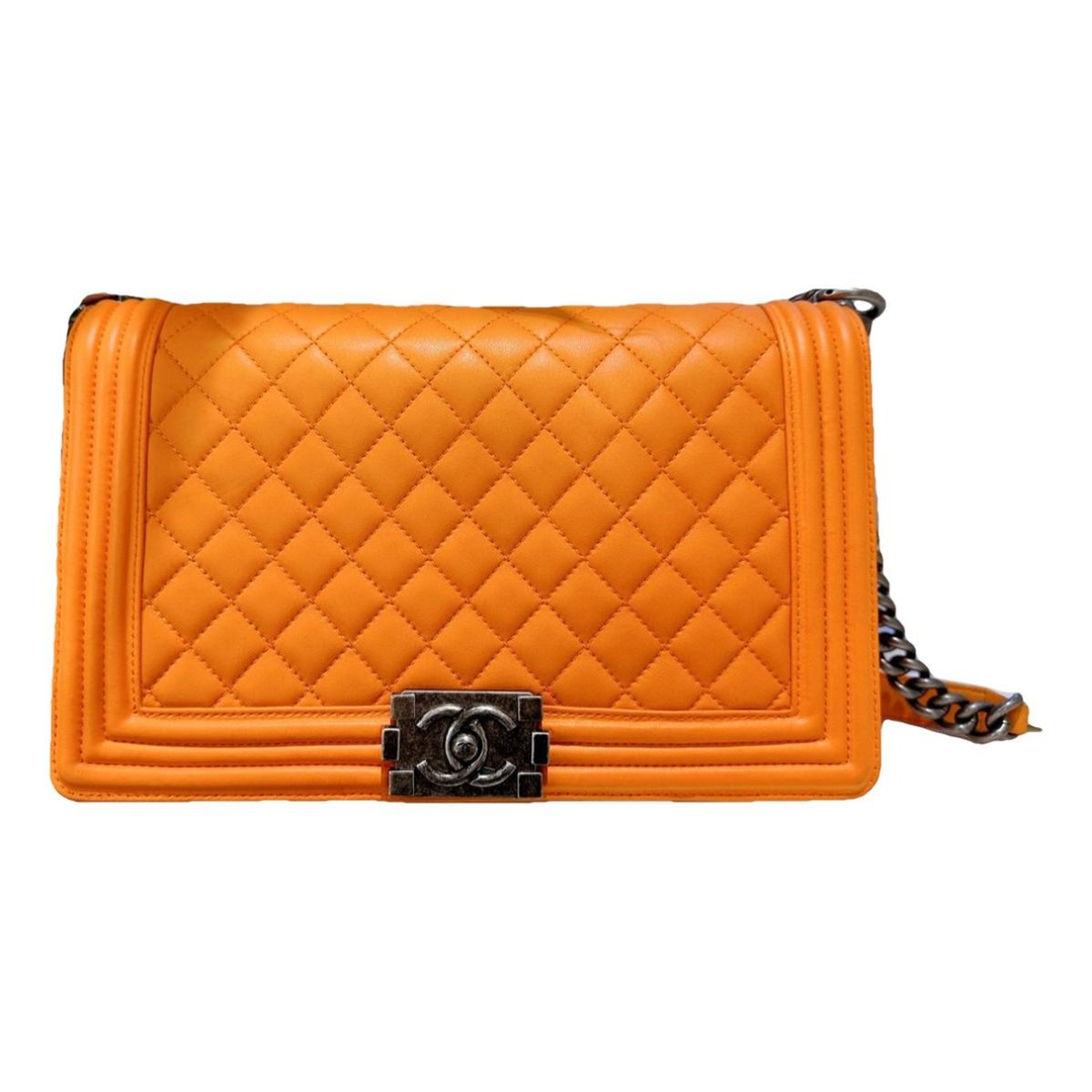 Boy leather crossbody bag