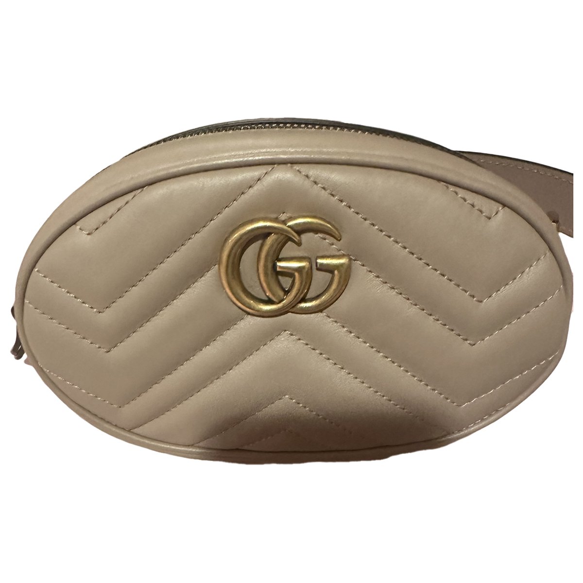 GG Marmont Oval vegan leather handbag