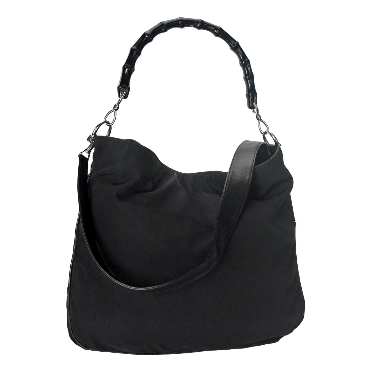 Bamboo Top Handle crossbody bag