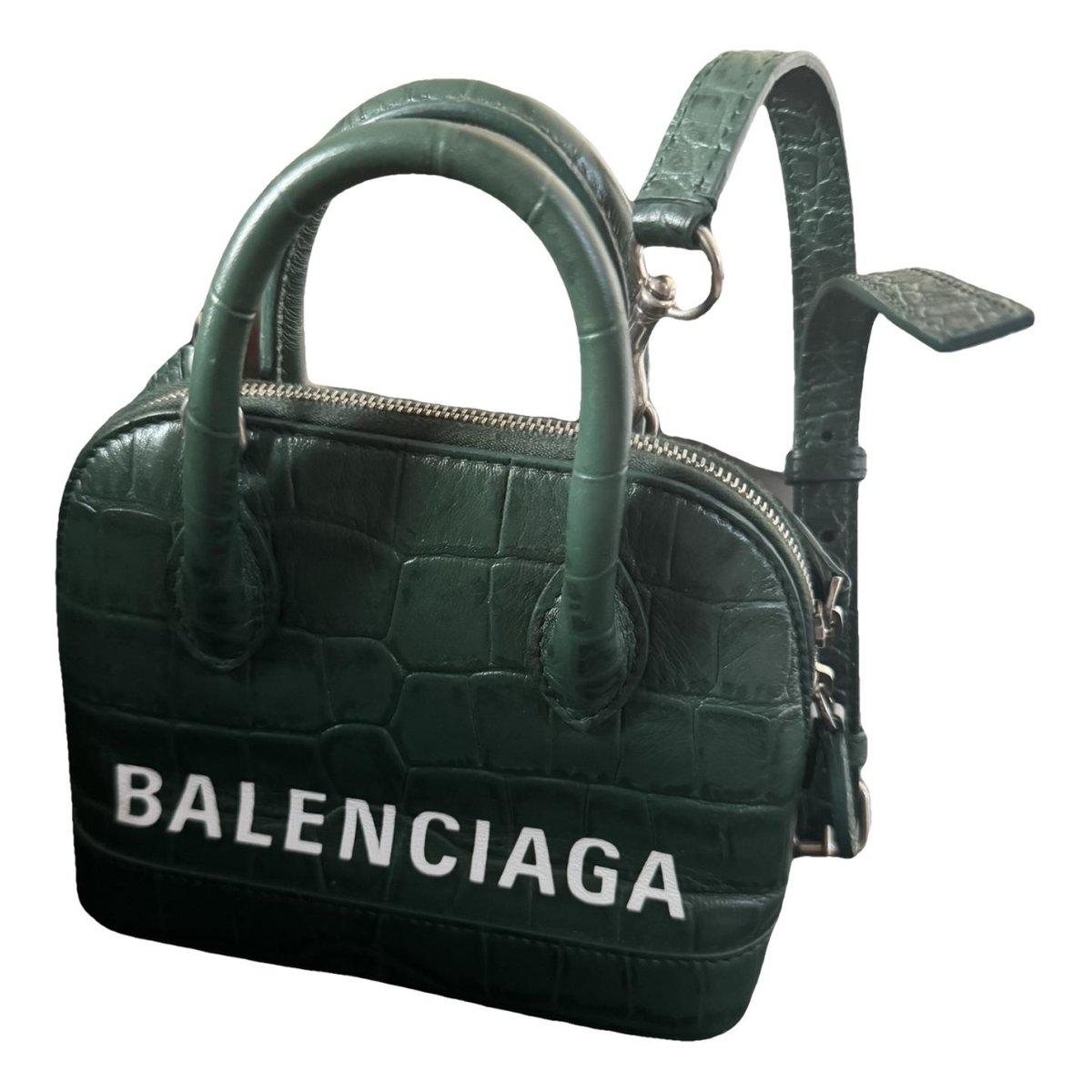 Everyday patent leather bag