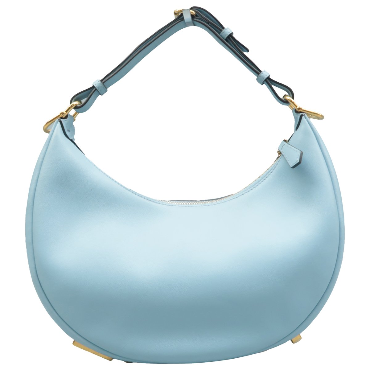 Fendigraphy leather handbag