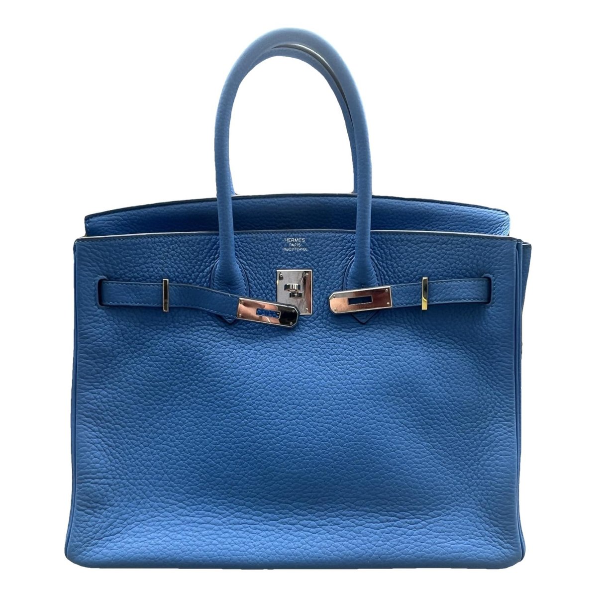 Birkin 35 leather handbag