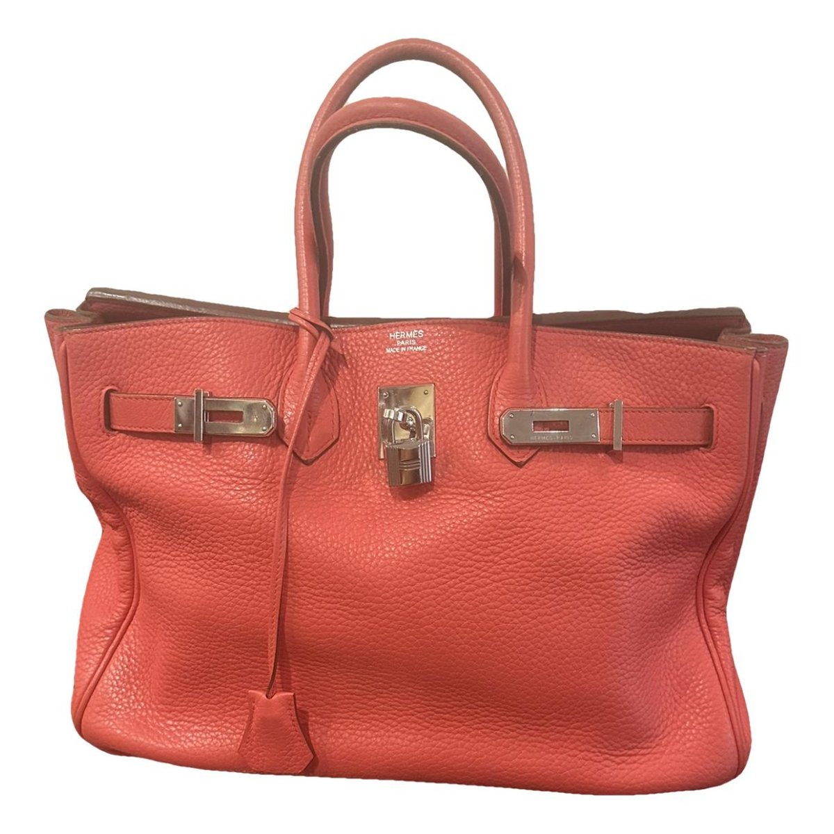 Birkin 35 leather handbag