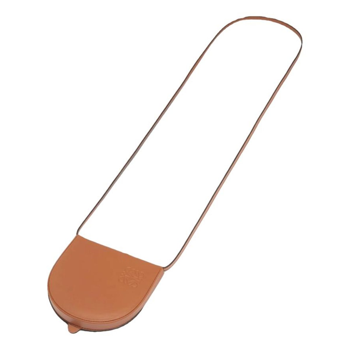 Heel leather crossbody bag