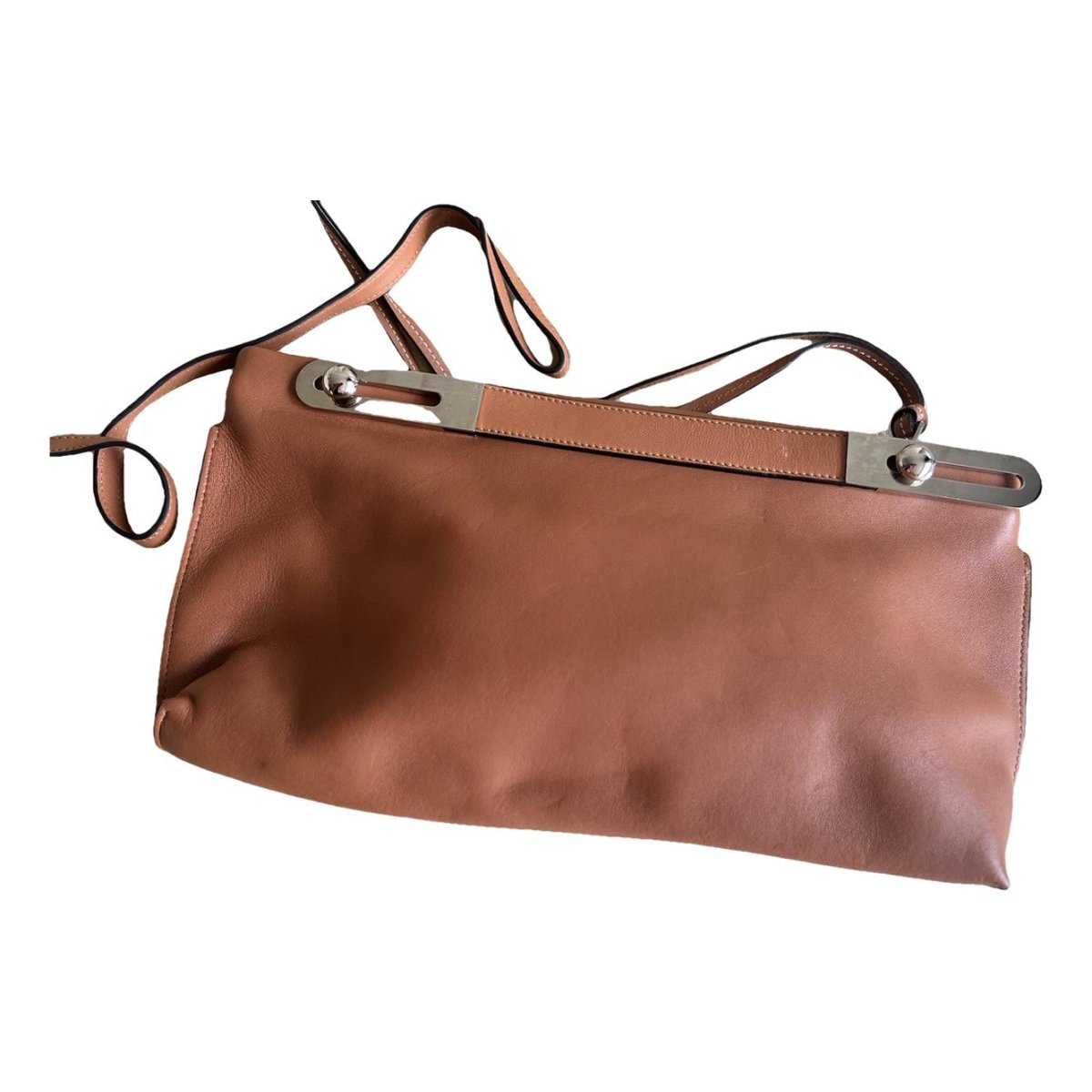 Missy leather clutch bag