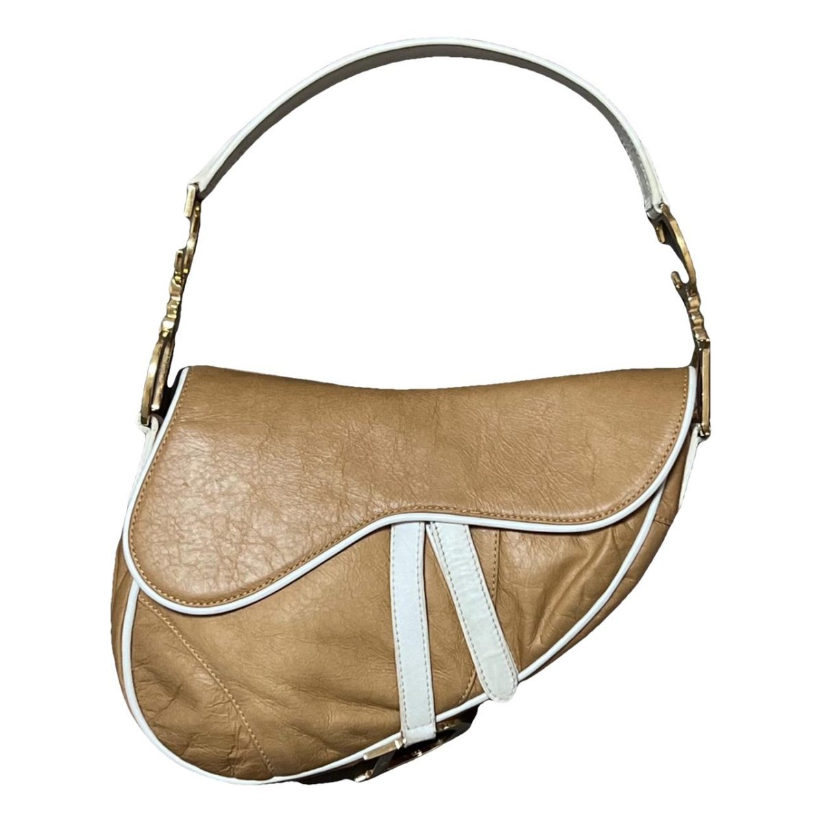 Saddle Vintage leather handbag