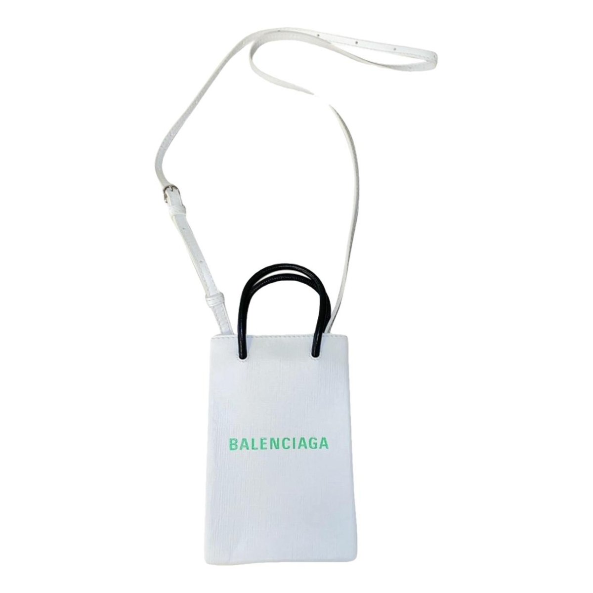 Shopping North South leather mini bag