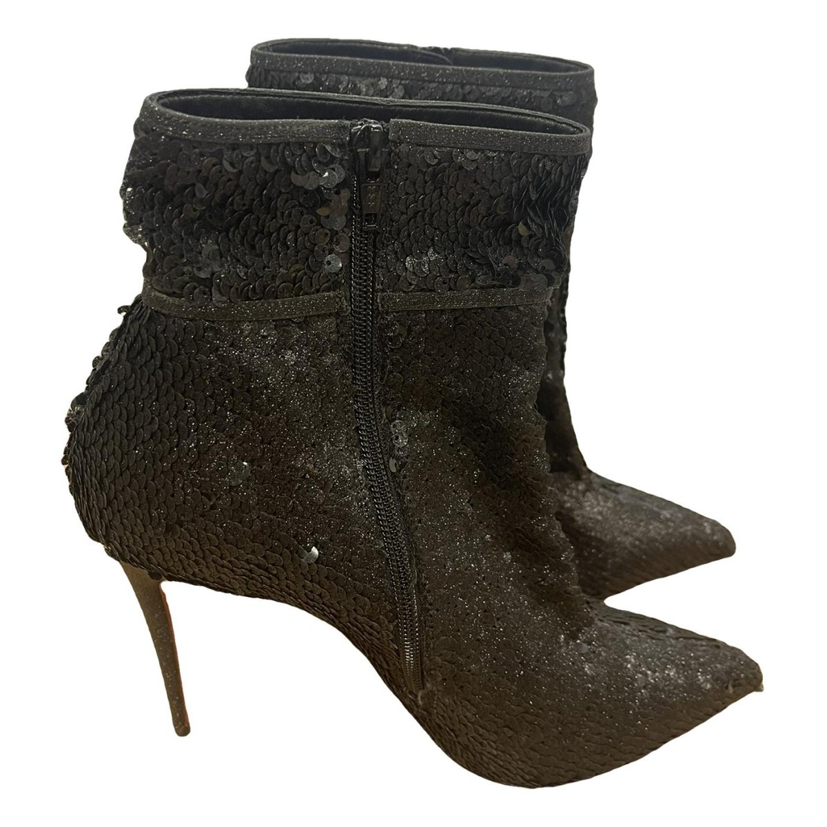 So Kate Booty glitter ankle boots