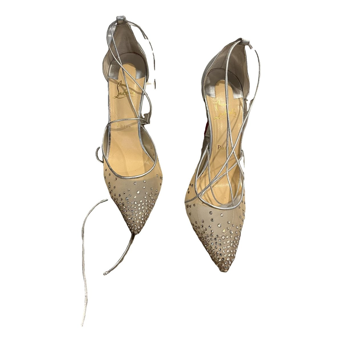 Degrastrass cloth heels