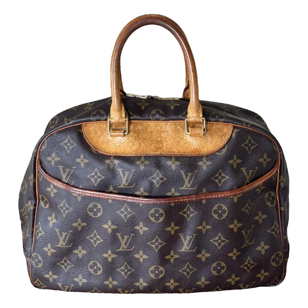 Deauville leather satchel