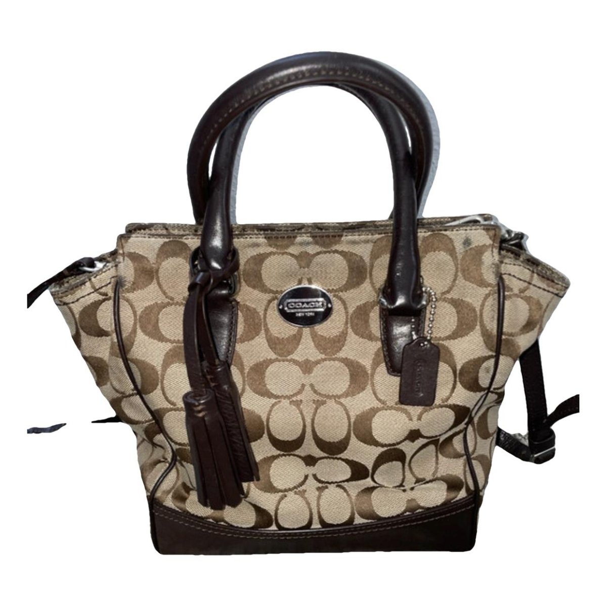 Cartable mini sierra leather bag