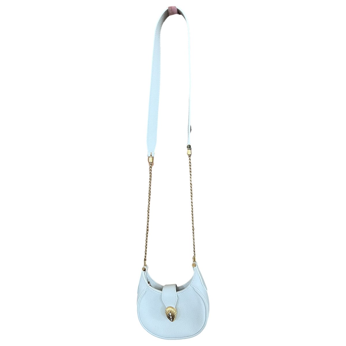 Serpenti leather mini bag