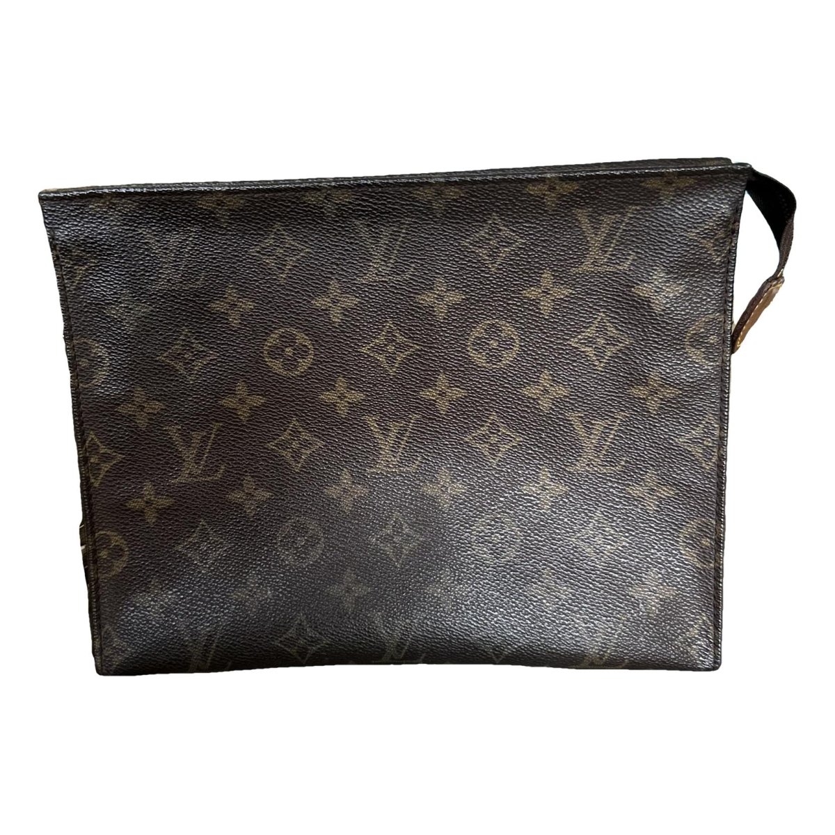 Poche toilette leather vanity case