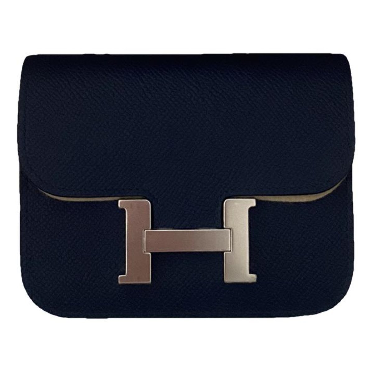 Constance leather clutch bag