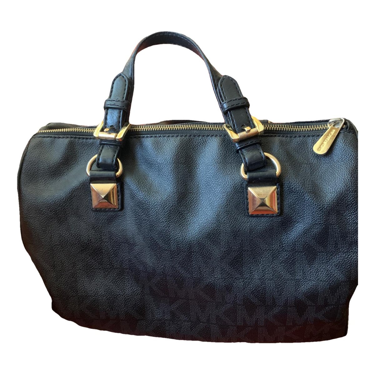 Grayson Barrel leather handbag
