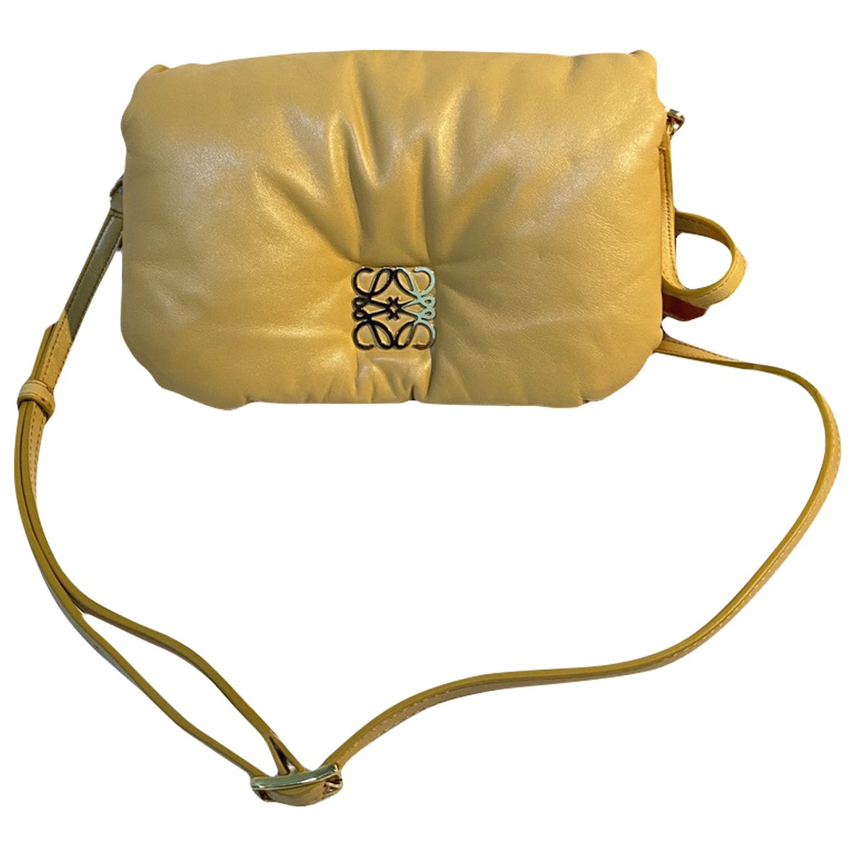 Goya Puffer leather crossbody bag