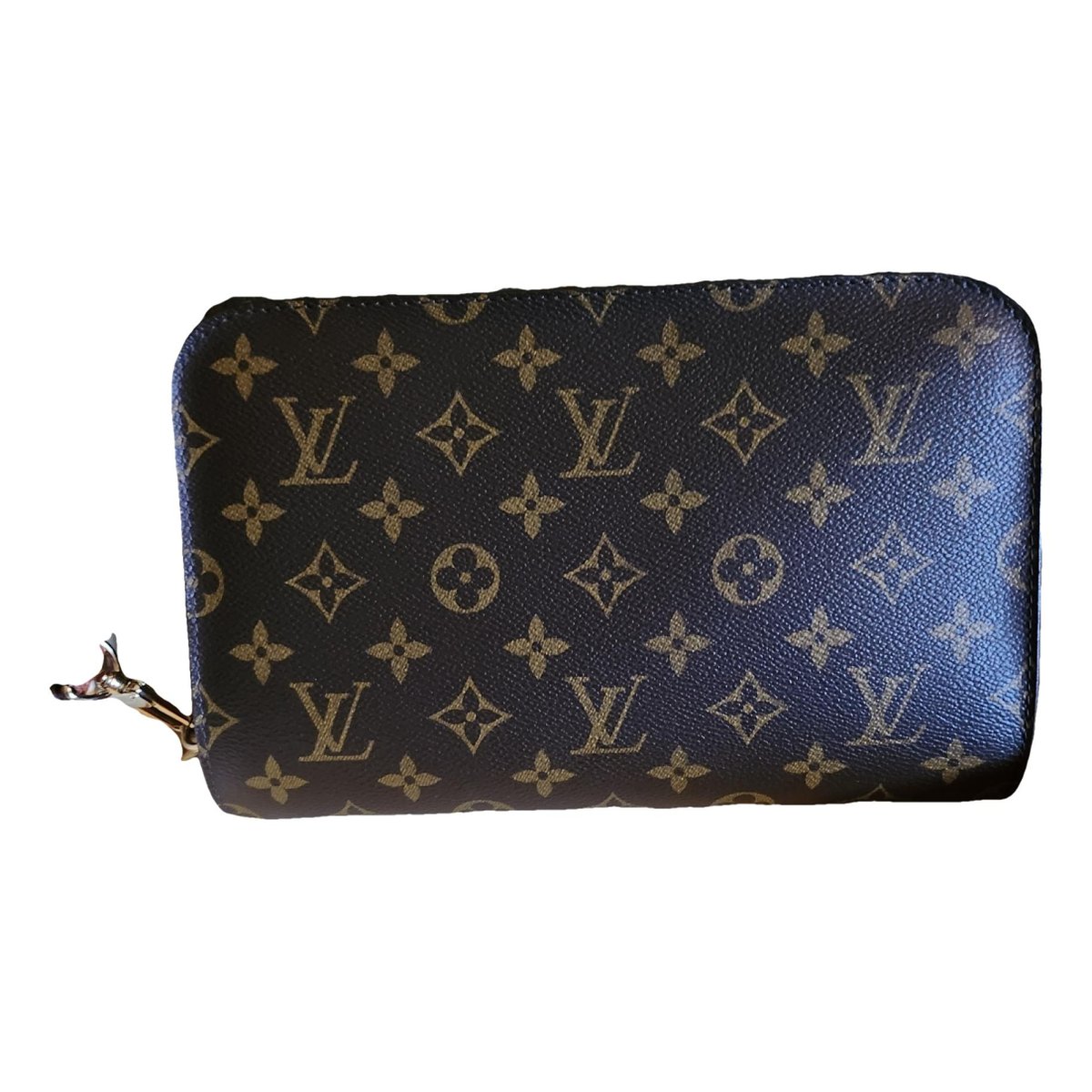 Orsay leather clutch bag
