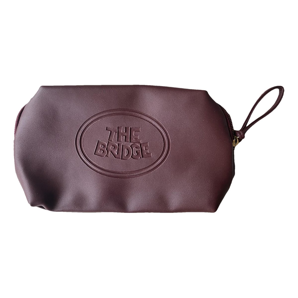 Vegan leather clutch bag
