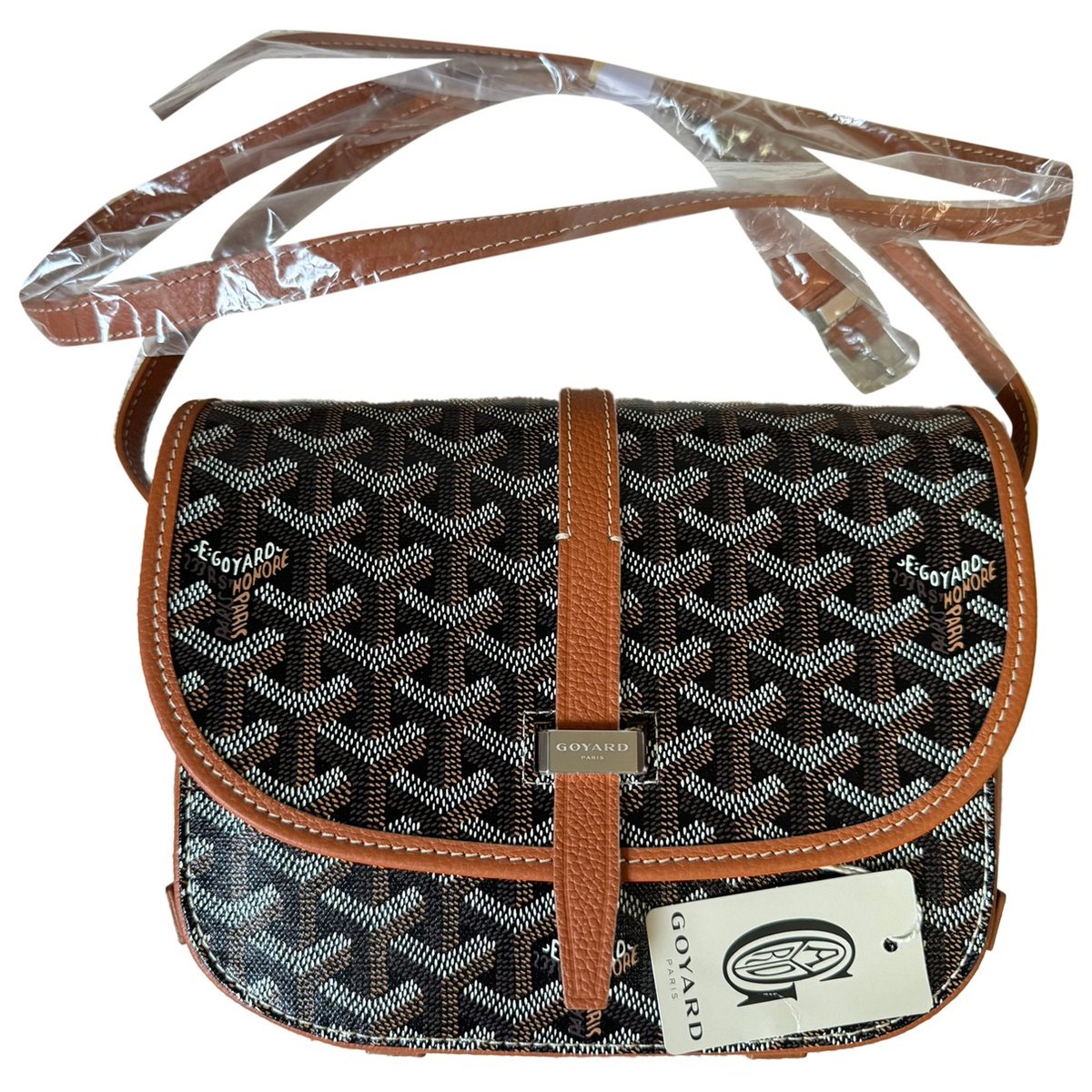 Belvedère leather handbag