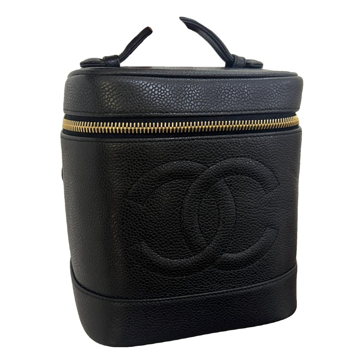 Trendy CC Vanity leather handbag