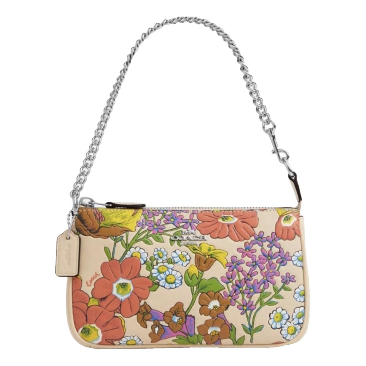 Wristlet nolita 19 leather mini bag