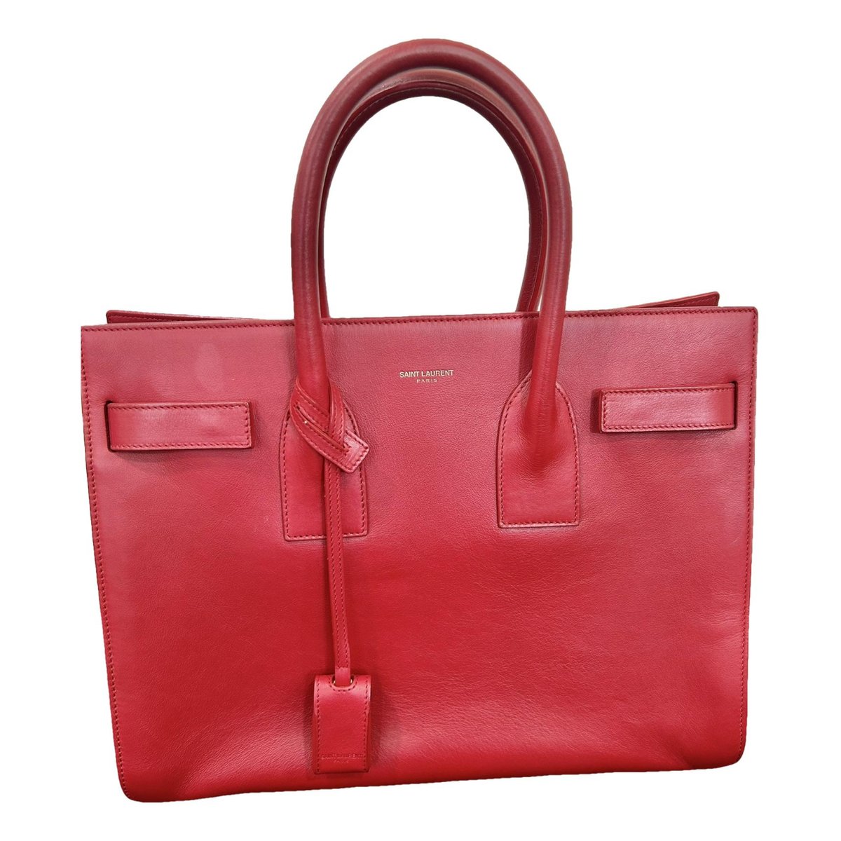 Cabas Rive Gauche leather handbag