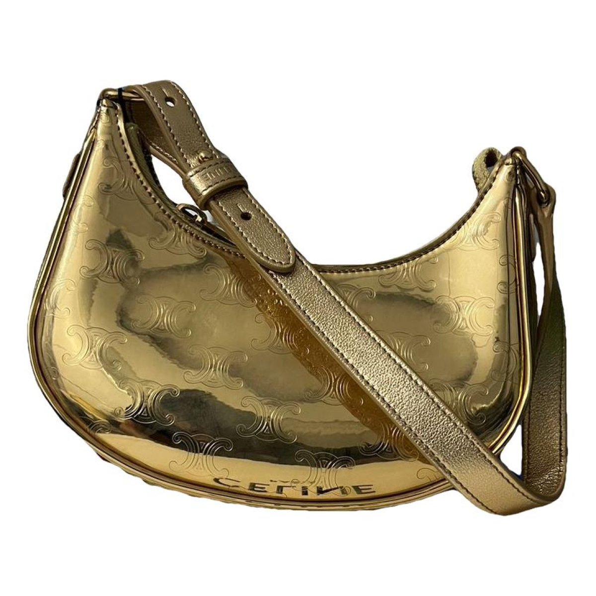 Ava patent leather handbag