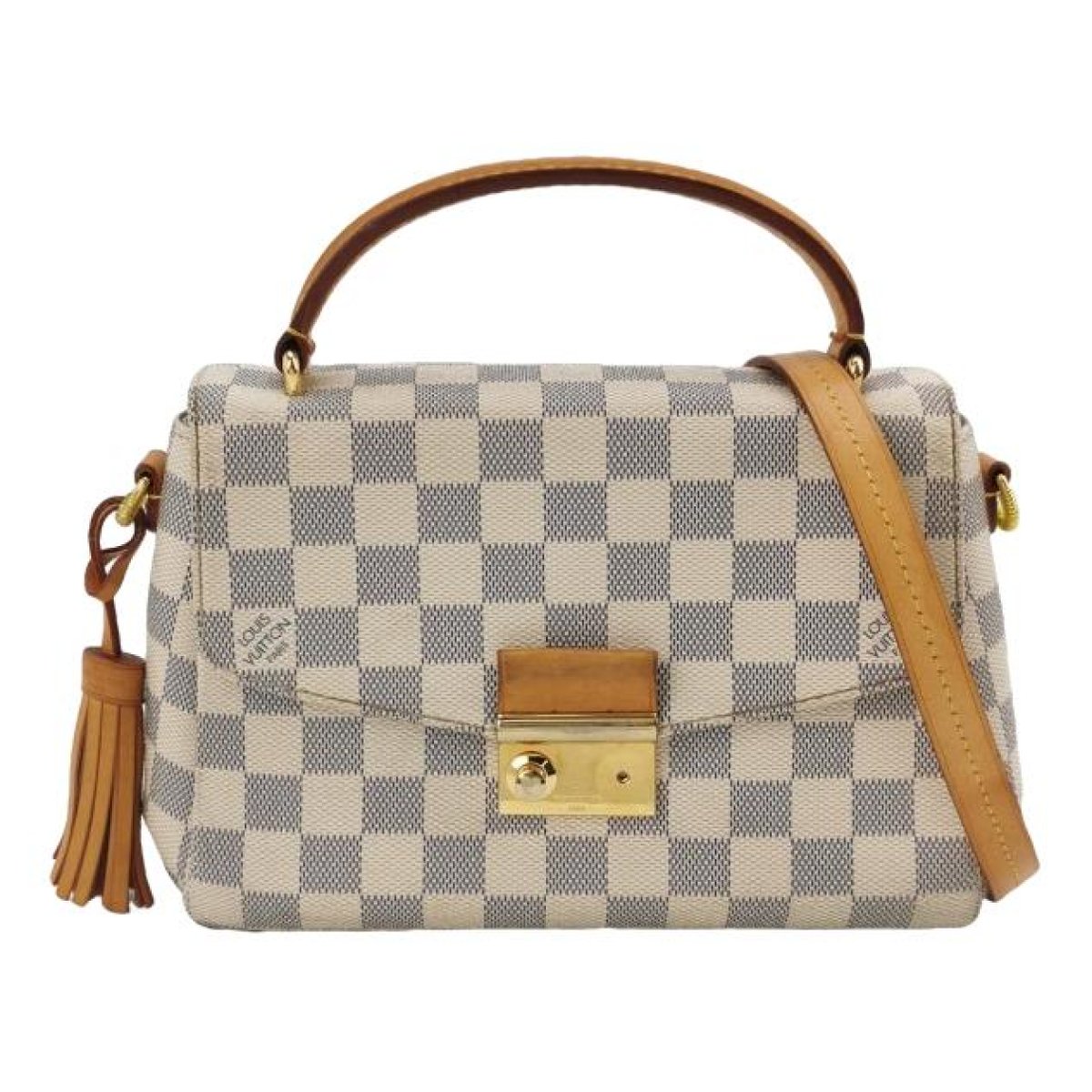 Croisette leather crossbody bag