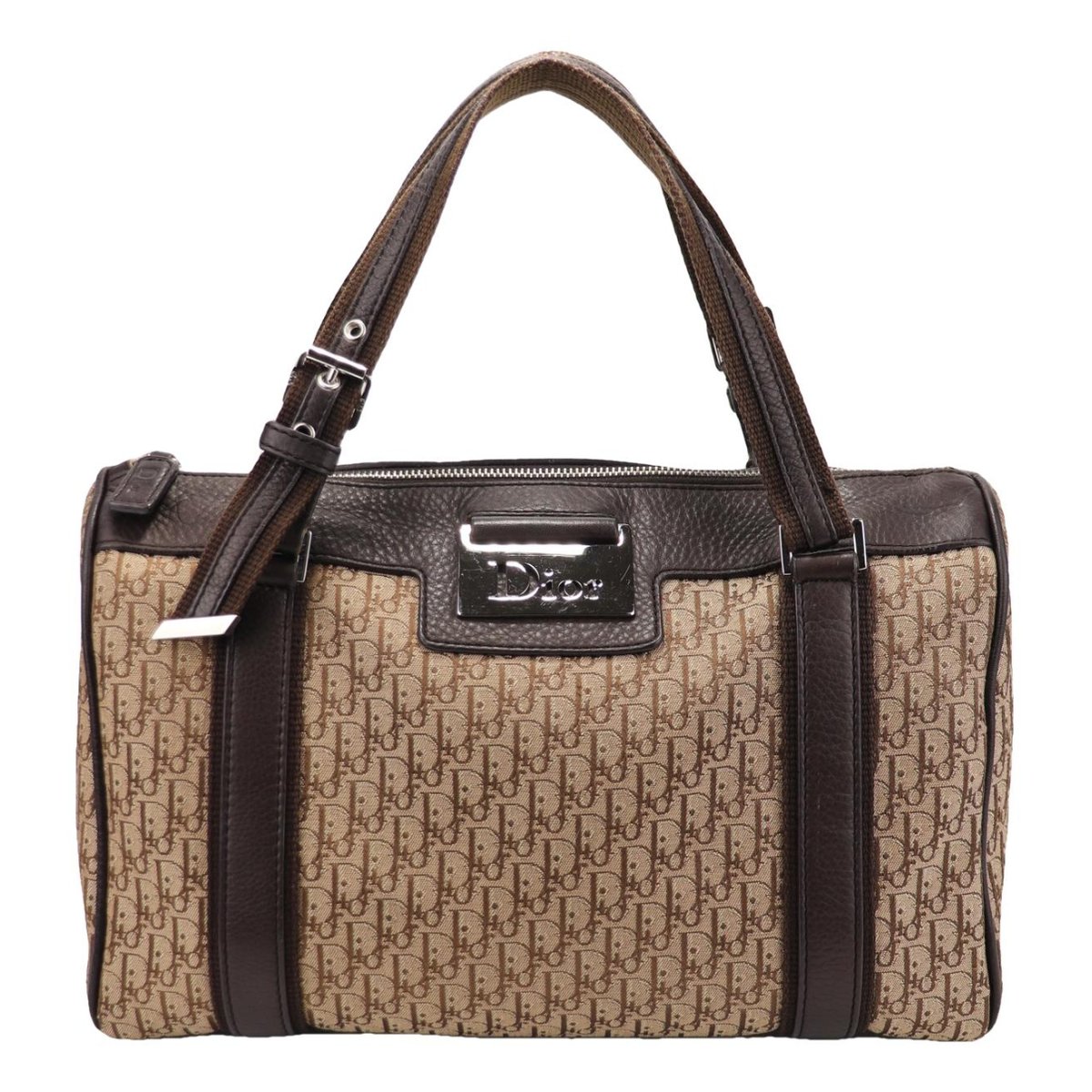 Street Chic Hobo leather bowling bag