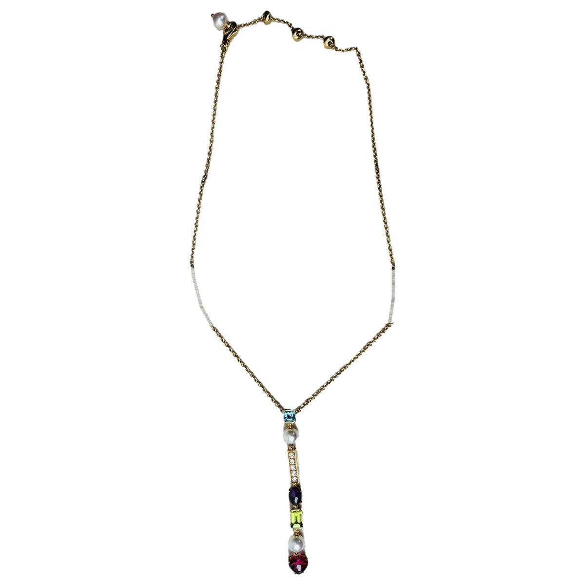 Allegra yellow gold pendant