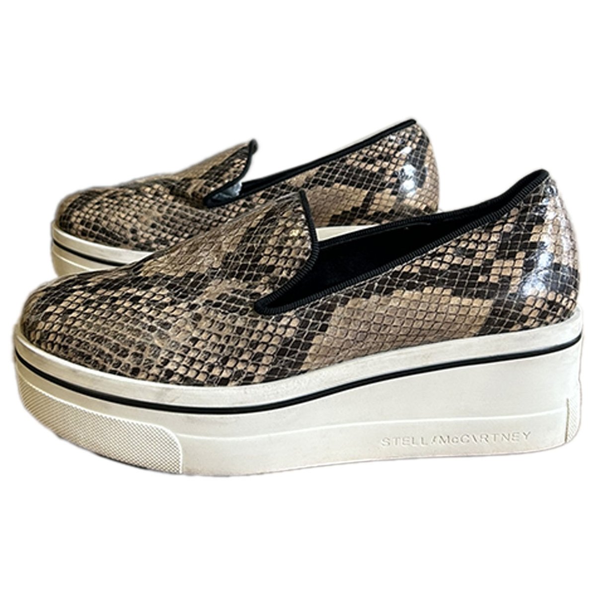 Binx leather trainers