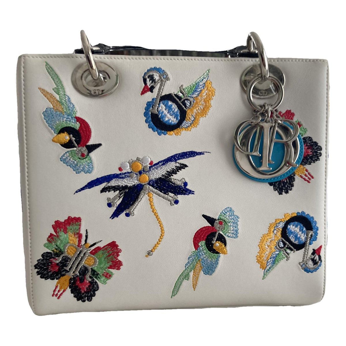 Lady Dior leather handbag