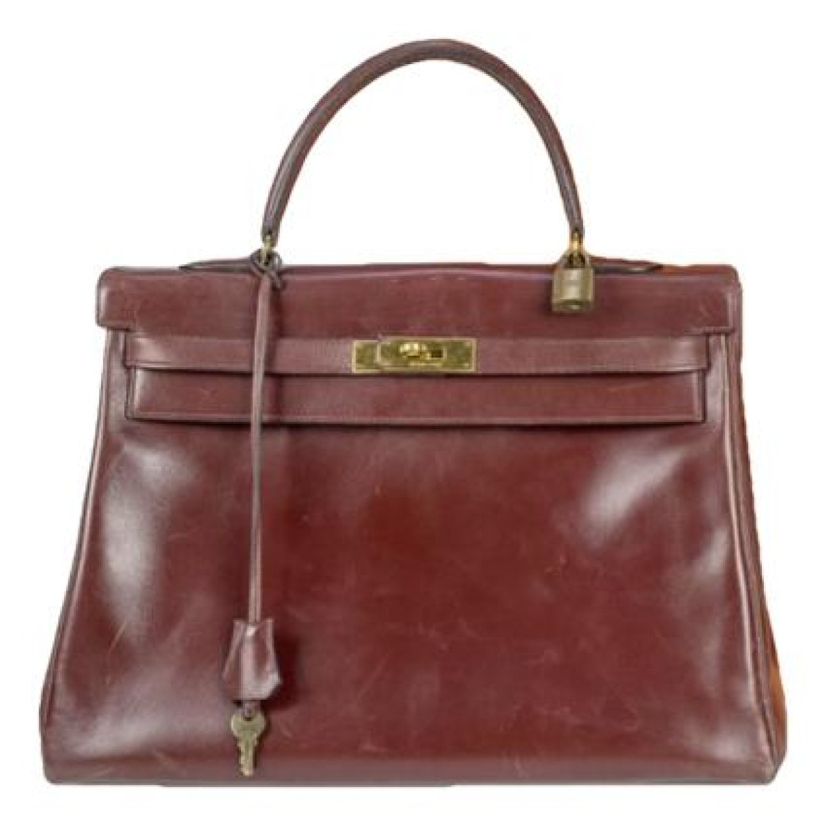 Kelly 35 leather handbag