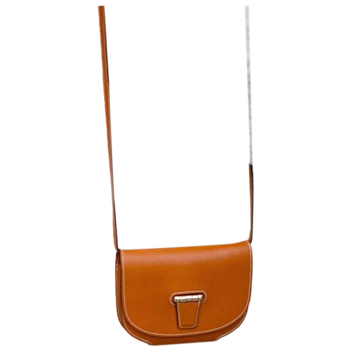 Convoyeur leather crossbody bag