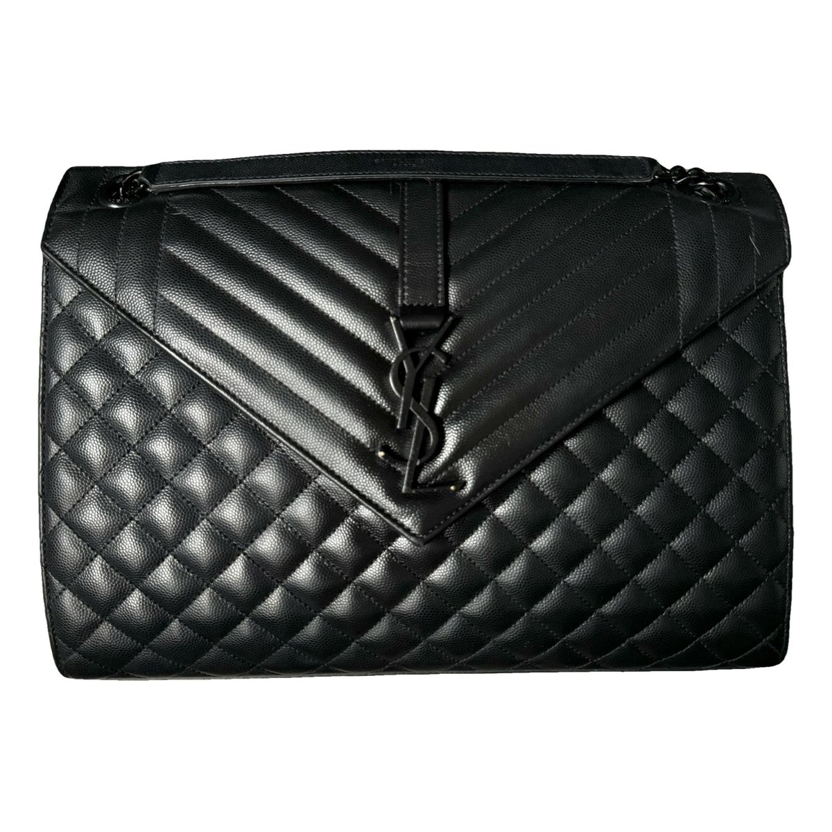 Envelope leather crossbody bag